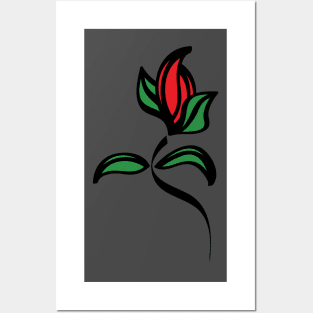 Rosebud - Colour Posters and Art